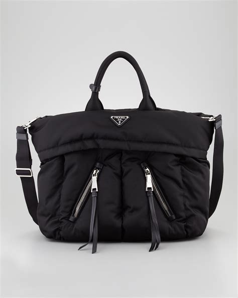 prada tessuto bomber shopping tote|Prada shopping bags online.